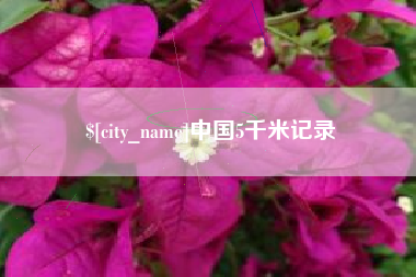 汉川中国5千米记录