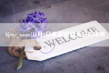 汉川11月9日是消防安全日的由来