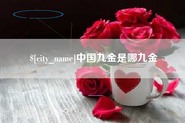 汉川中国九金是哪九金
