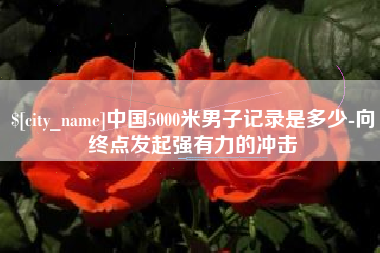 汉川中国5000米男子记录是多少-向终点发起强有力的冲击