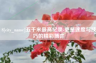 汉川五千米最高纪录-更是速度与技巧的精彩博弈