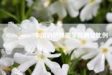 汉川中国消防救援学院男女比例