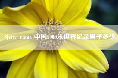 汉川中国5000米世界纪录男子多少