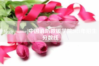 汉川中国消防救援学院2021年招生分数线