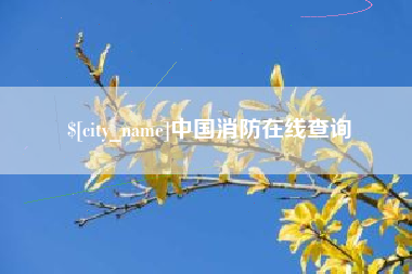 汉川中国消防在线查询